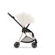 Детская коляска 2 в 1 Cybex MIOS III Off White на шасси Rose gold 2023