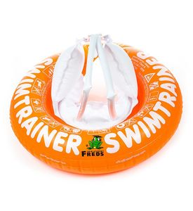 Надувной круг для игр на воде ОРАНЖЕВЫЙ SWIMTRAINER