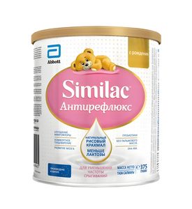 Смесь сухая Similac Антирефлюкс, 375гр