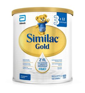 Детское молочко Similac Gold 3 с пребиотиками 400г