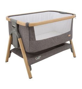 Tutti Bambini 211205/3590 Колыбель CoZee Oak and Charcoal с колесами