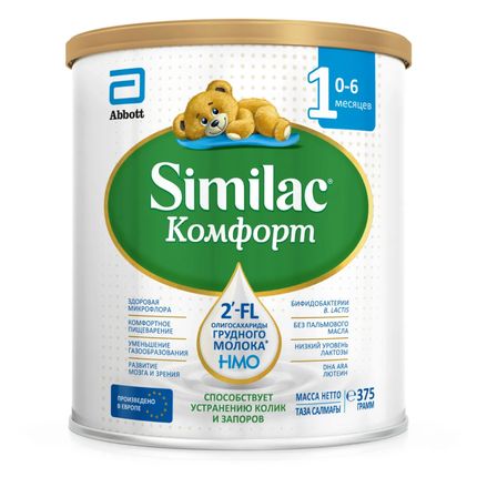 Сухая молочная смесь Similac Комфорт 1, 375гр