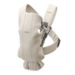 BabyBjorn РЮКЗАК ДЛЯ ПЕРЕНОСКИ РЕБЕНКА Mini, 3D Jersey, Light beige 0210.87