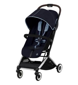 Детская коляска Cybex Orfeo SLV Ocean Blue с дождевиком и бампером