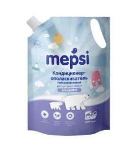 Mepsi кондиционер-ополаскиватель д/дет. белья 2л мягкая упаковка