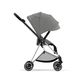 Детская коляска 2 в 1 Cybex MIOS III  Mirage Grey на шасси Chrome Black 2023