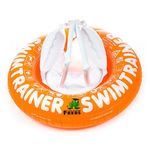 Надувной круг для игр на воде ОРАНЖЕВЫЙ SWIMTRAINER 