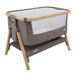 Tutti Bambini 211205/3590 Колыбель CoZee Oak and Charcoal с колесами