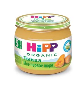 Hipp "Моё первое пюре" Тыква (80гр)