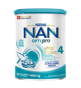 NAN® 4 Optipro Детское молочко для детей с 18 месяцев, 400гр