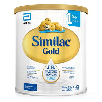 Сухая молочная смесь Similac Gold 1 с пребиотиками 400г