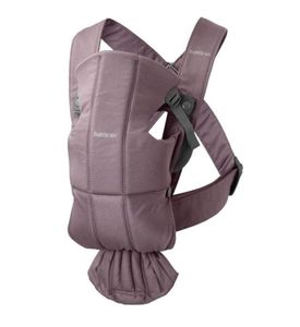 BabyBjorn РЮКЗАК ДЛЯ ПЕРЕНОСКИ РЕБЕНКА Mini, Cotton, Dark purple 0210.34