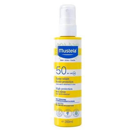 Mustela Солнцезащитный спрей SPF 50+, 200мл.