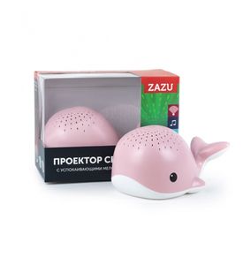 Проектор водяных капель ZAZU. Кит Валли (Wally). 0+. Розовый. Арт. ZA-WALLY-03