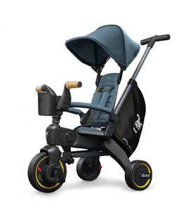 Велосипед складной трехколесный Doona Liki Trike S5, Ocean Blue