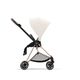 Детская коляска 2 в 1 Cybex MIOS III Off White на шасси Rose gold 2023