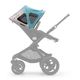 Капюшон от солнца для коляски Bugaboo Cameleon3/Fox  breezy GRAY MALIN 230312