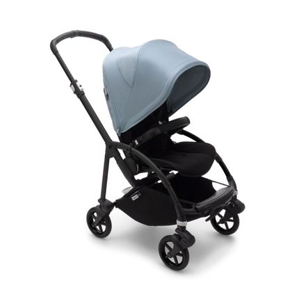 Коляска Bugaboo Bee 6 base BLACK/BLACK/Vapor blue 500302ZW02