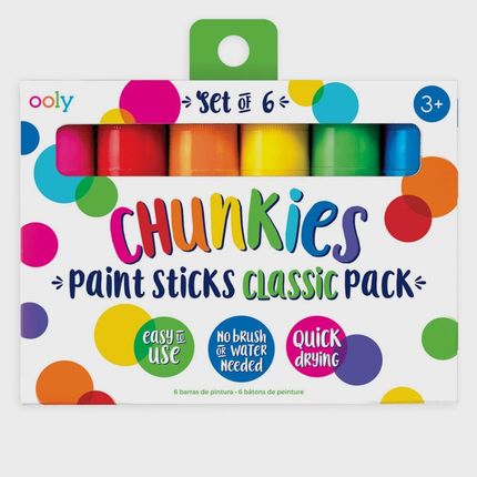 OOLY  Набор красок в стиках, 6 цветов 126-013