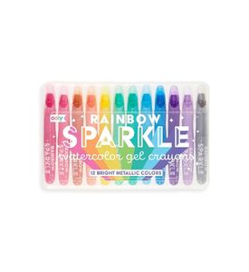 OOLY Набор механических цветных акварельных гелевых мелков с блестками, 12 цветов 133-57 OOLY Набор механических цветных акварельных гелевых мелков с блестками, 12 цветов 133-57