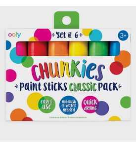 OOLY  Набор красок в стиках, 6 цветов 126-013