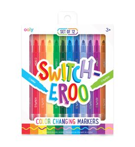 OOLY Набор двусторонних меняющих цвет фломастеров, 12шт.130-072 OOLY Набор двусторонних меняющих цвет фломастеров, 12шт.130-072
