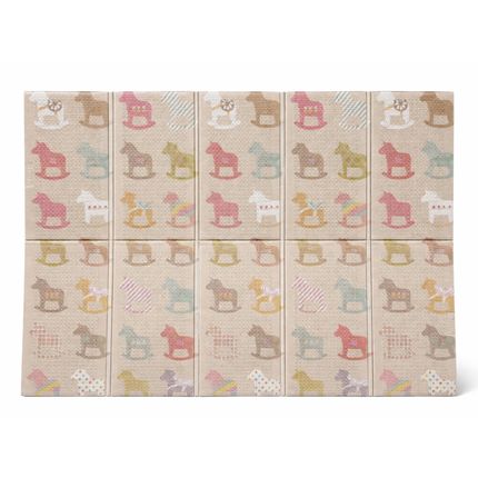 Parklon Портативный коврик Portable  Деревянные лошадки PM-421-WP