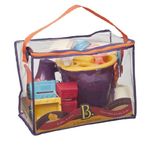 Battat B.Summer Игровой набор для песка в сумке (фиолетовый)