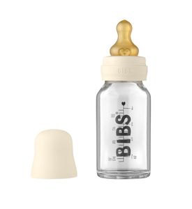 BIBS 5013216 Бутылочка для кормления в наборе Ivory 110мл (без бампера)