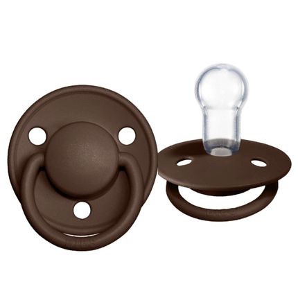 BIBS De Lux Silicone Mocha 0+ месяцев 02207