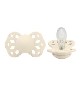 BIBS Infinity Symmetrical Silicone Ivory 6+ месяцев 442216