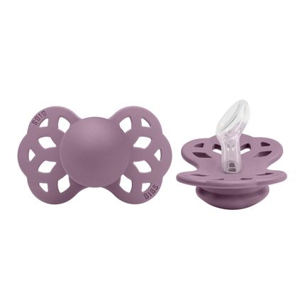 BIBS Infinity Anatomical Silicone Mauve 0-6 месяцев 421300