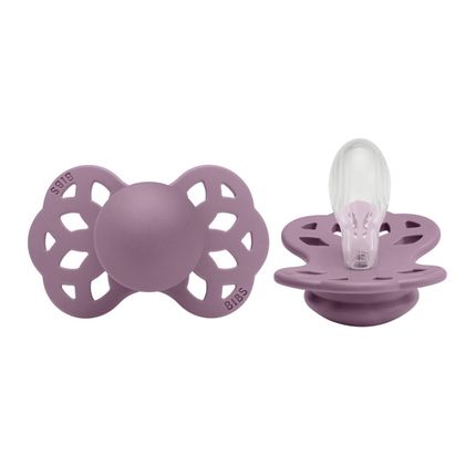 BIBS Infinity Symmetrical Silicone Mauve 6+ месяцев 442300