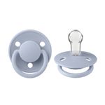 BIBS De Lux Silicone Dusty Blue, 0+ мес. 1010304