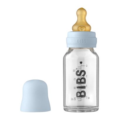 BIBS 5013231 Бутылочка в наборе Complete Set - Baby Blue, 110 мл
