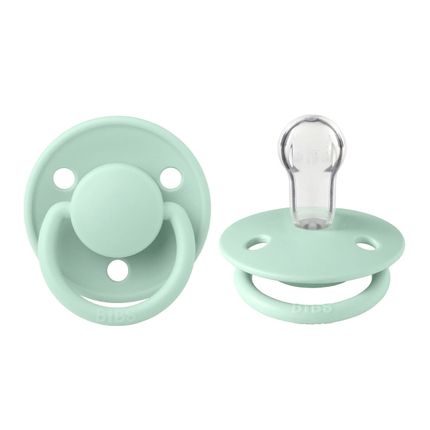 BIBS De Lux Silicone Nordic Mint 0+ месяцев 02871