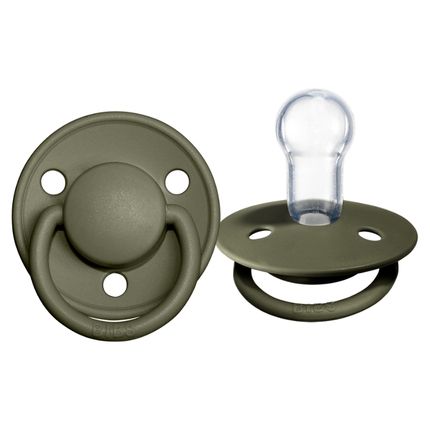 BIBS De Lux Silicone Hunter Green 0-36мес.,01732