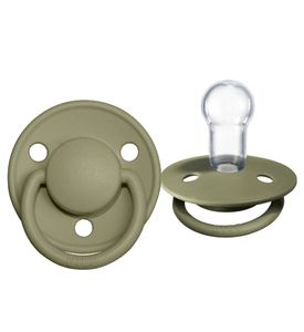 BIBS De Lux Silicone Olive 0+ месяцев