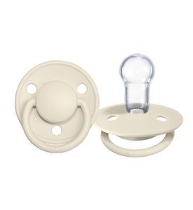 BIBS De Lux Silicone Ivory 0-36мес. 01608