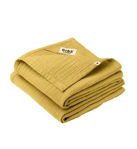 BIBS Муслиновая пеленка (2шт) Cuddle Cloth Mustard 70х70
