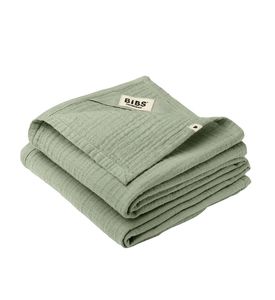 BIBS Муслиновая пеленка (2шт) Cuddle Cloth Sage 70х70