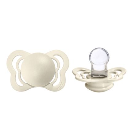 BIBS Couture Silicone Ivory 0-6 месяцев 02217