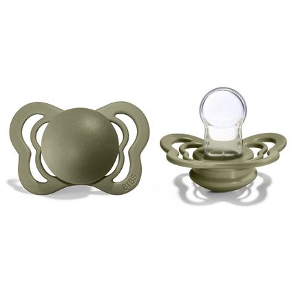 BIBS Couture Silicone Olive 0-6 мес, 01859