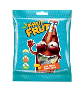 Жев. мармелад Krut Frut Веселая бутылочка 70г.