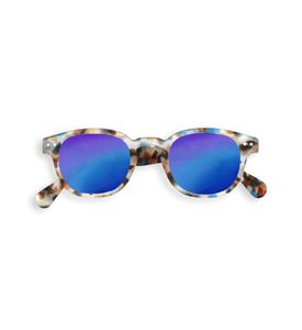 IZIPIZI ADULT Очки #C Солнцезащитные Голубо-черепаховые/Blue Tortoise Mirror +0 SLMSCC30_00