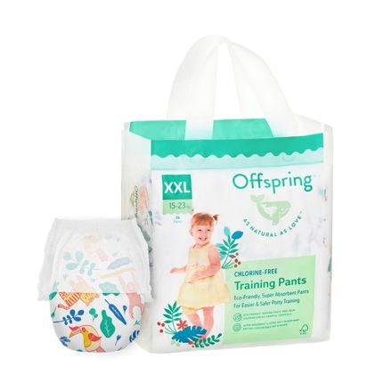 Offspring трусики-подгузники, XXL 15-23 кг. 24 шт. расцветка Джунгли