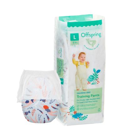 Offspring трусики-подгузники, L 9-14 кг. 36 шт. расцветка Риф