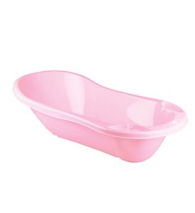 ПЛАСТИШКА Ванна с клапаном (розовый)