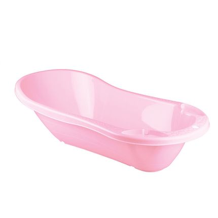 ПЛАСТИШКА Ванна с клапаном (розовый)