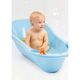 ПЛАСТИШКА Ванна детская с клапаном для слива воды и аппликацией  (Салатовый) (431300410) 03866П